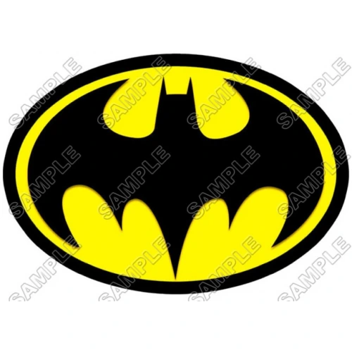  Batman Logo Yellow T Shirt Iron on Transfer  Decal  ~#12 by www.topironons.com
