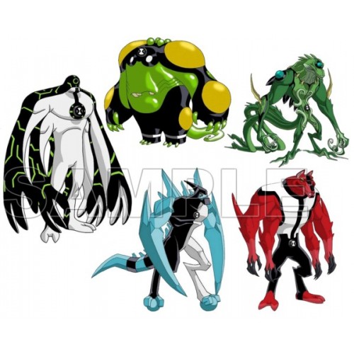  Ben 10 Aliens T Shirt Iron on Transfer  Decal  ~#1 by www.topironons.com