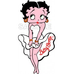 Betty Boop T Shirt Iron on Transfer Decal ~#1