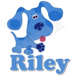 Blues Clues Personalized  Custom  T Shirt Iron on Transfer Decal ~#51