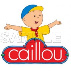 Caillou T Shirt Iron on Transfer Decal ~#9