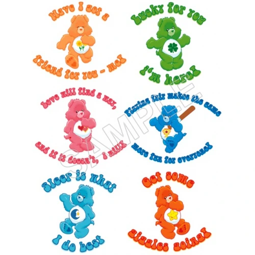  Care Bears  T Shirt Iron on Transfer  Decal  ~#7 by www.topironons.com