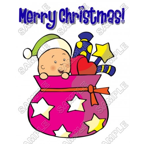  Christmas   Caillou T Shirt Iron on Transfer Decal ~#74 by www.topironons.com