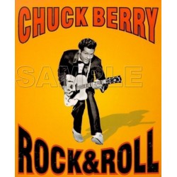 Chuck Berry T Shirt Iron on Transfer  Decal  ~#1