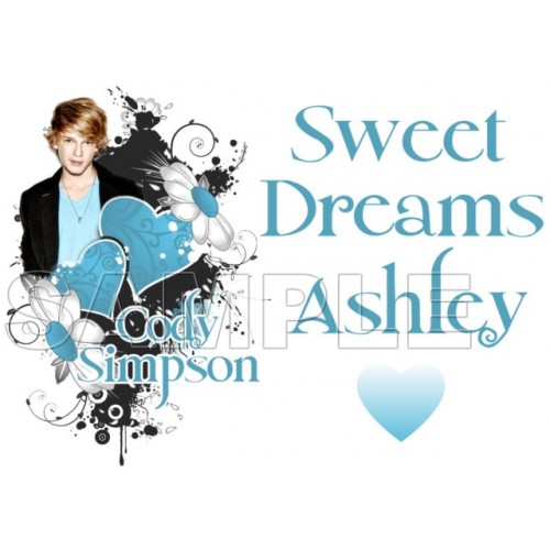  Cody Simpson Personalized  Custom T Shirt Iron on Transfer Decal ~#3 by www.topironons.com