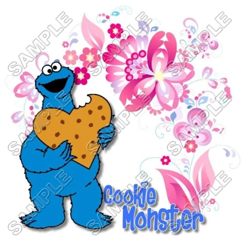  Cookie Monster  Sesame street  T Shirt Iron on Transfer Decal ~#12 by www.topironons.com