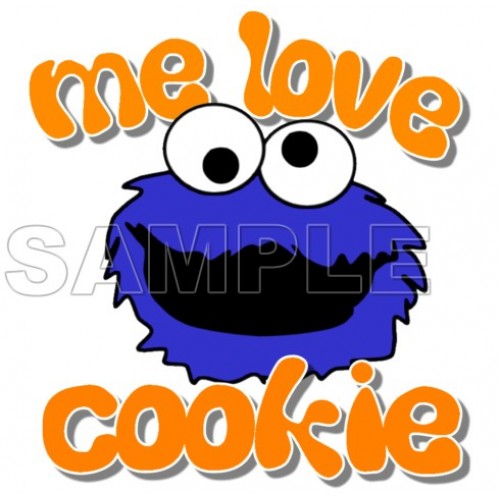  Cookie Monster T Shirt Iron on Transfer Decal ~#3 by www.topironons.com