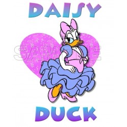 Daisy Duck T Shirt Iron on Transfer Decal ~#5
