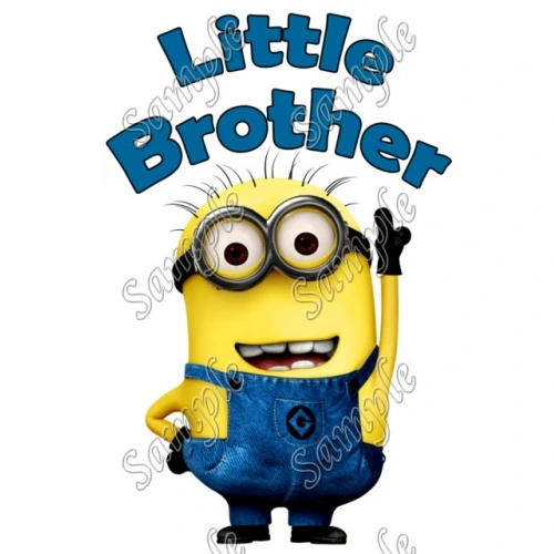  Despicable Me  Minion Little Brother T Shirt Iron on Transfer Decal ~#2 by www.topironons.com