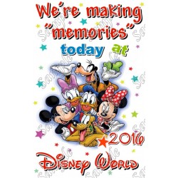 Disney Disneyland Vacation Cruise Personalized Custom T Shirt Iron on Transfer Decal ~#70