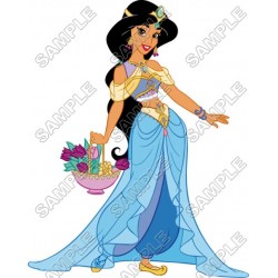 Disney Princess Jasmine T Shirt Iron on Transfer Decal ~#20