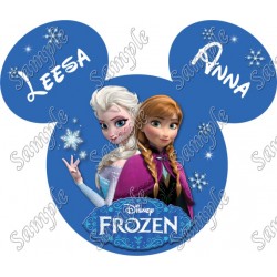 Disney Vacation Frozen  Custom Personalized  T Shirt Iron on Transfer Decal ~#28