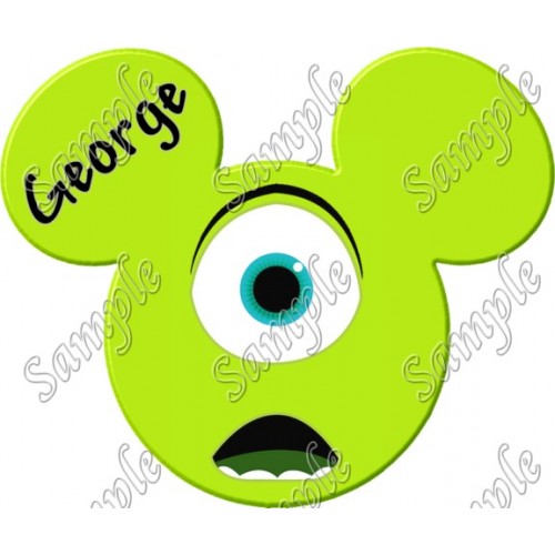  Disney  Vacation  Mike Wazowski  Custom  Personalized  T Shirt Iron on Transfer Decal ~#104 by www.topironons.com