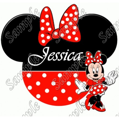  Disney World Vacation Minnie Mouse Custom  Personalized  T Shirt Iron on Transfer Decal ~#92 by www.topironons.com