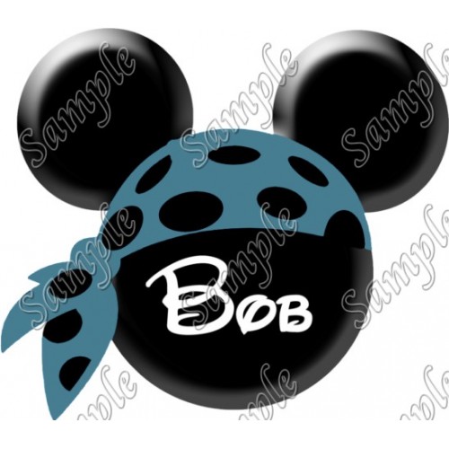  Disney World Vacation Pirate Custom Personalized  T Shirt Iron on Transfer Decal ~#85 by www.topironons.com