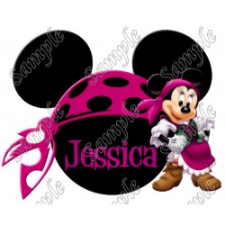 Disney World Vacation Pirate Custom Personalized  T Shirt Iron on Transfer Decal ~#86