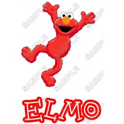 Elmo  Sesame street  T Shirt Iron on Transfer Decal ~#19