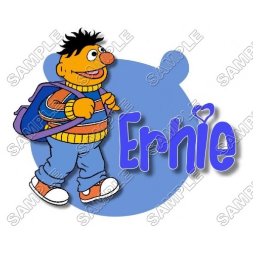  Ernie Sesame street  T Shirt Iron on Transfer Decal ~#16 by www.topironons.com