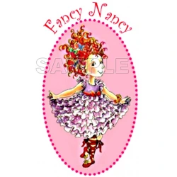 Fancy Nancy  T Shirt Iron on Transfer Decal ~#2
