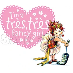 Fancy Nancy  T Shirt Iron on Transfer Decal ~#3