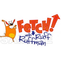 FETCH! and Ruff Ruffman T Shirt Iron on Transfer Decal ~#1
