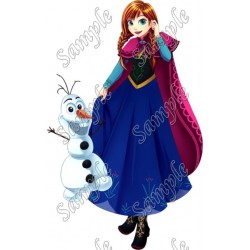 Frozen Anna T Shirt Iron on Transfer Decal ~#11