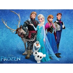 Frozen Elsa Anna Olaf  T Shirt Iron on Transfer  Decal  ~#6