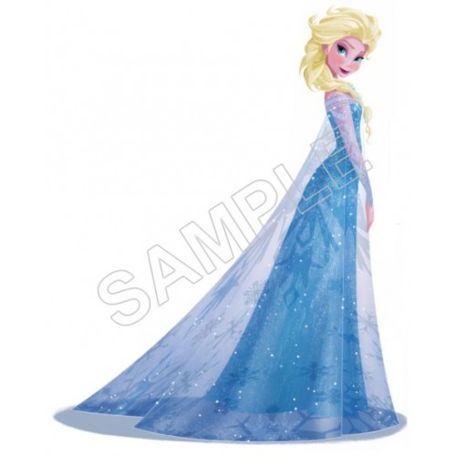  Frozen Elsa T Shirt Iron on Transfer Decal ~#8 by www.topironons.com