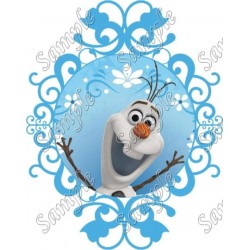 Frozen Olaf T Shirt Iron on Transfer Decal ~#14
