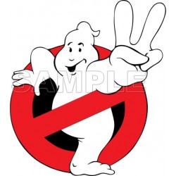 Ghostbusters  Logo  T Shirt Iron on Transfer Decal ~#1