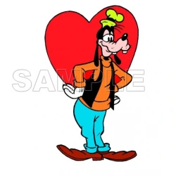 Goofy Valentines  T Shirt Iron on Transfer Decal ~#11
