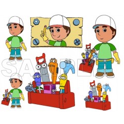 Handy Manny T Shirt Iron on Transfer Decal ~#1