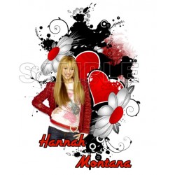 Hannah Montana T Shirt Iron on Transfer Decal ~#3