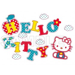 Hello Kitty   T Shirt Iron on Transfer Decal ~#34