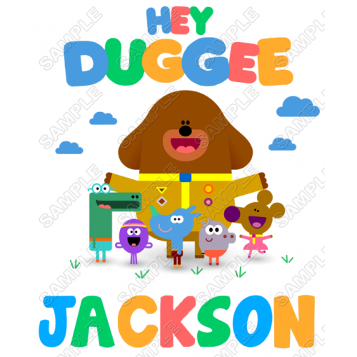  HEY DUGGEE  Personalized  Custom  T Shirt Iron on Transfer Decal ~#4 by www.topironons.com