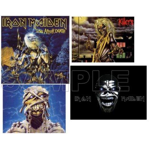 Iron Maiden T Shirt Iron on Transfer Decal ~#6