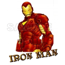 Iron Man  T Shirt Iron on Transfer Decal ~#2