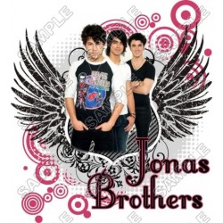 Jonas Brothers T Shirt  Iron on Transfer Decal  ~#2