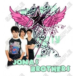 Jonas Brothers T Shirt  Iron on Transfer Decal  ~#3