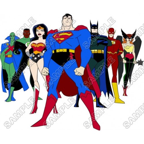 Justice League Super Heroes T  Shirt Iron on Transfer Decal ~#1 by www.topironons.com