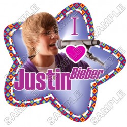 Justin Bieber T Shirt  Iron on Transfer Decal ~#20