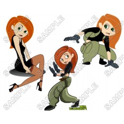 Kim Possible  T Shirt Iron on Transfer  Decal  ~#8