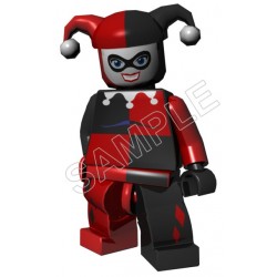 Lego Game Harley Quinn   Batman T Shirt Iron on Transfer  Decal  ~#7