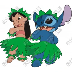 Lilo & Stitch  T Shirt Iron on Transfer Decal ~#9