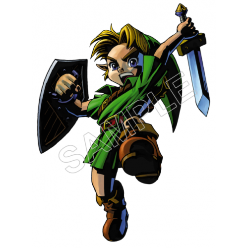  Link (The Legend of Zelda)  T Shirt Iron on Transfer Decal ~#6 by www.topironons.com