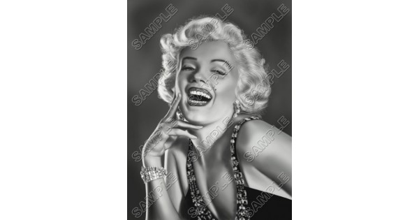 Resurrection Of Marilyn Monroe Framed T-Shirt | White ( Le ) S