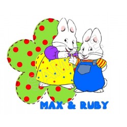 Max and Ruby T Shirt Iron on Transfer Decal ~#9