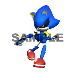 Metal Sonic T Shirt Iron on Transfer Decal ~#6