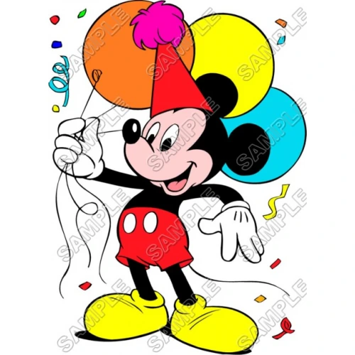  Mickey Mouse Birthday T Shirt Iron on Transfer Decal ~#10 by www.topironons.com