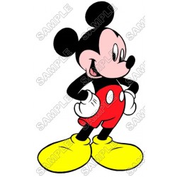 Mickey Mouse T Shirt Iron on Transfer Decal ~#12